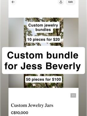 Custom Jewelry Bundle - Assorted Colors